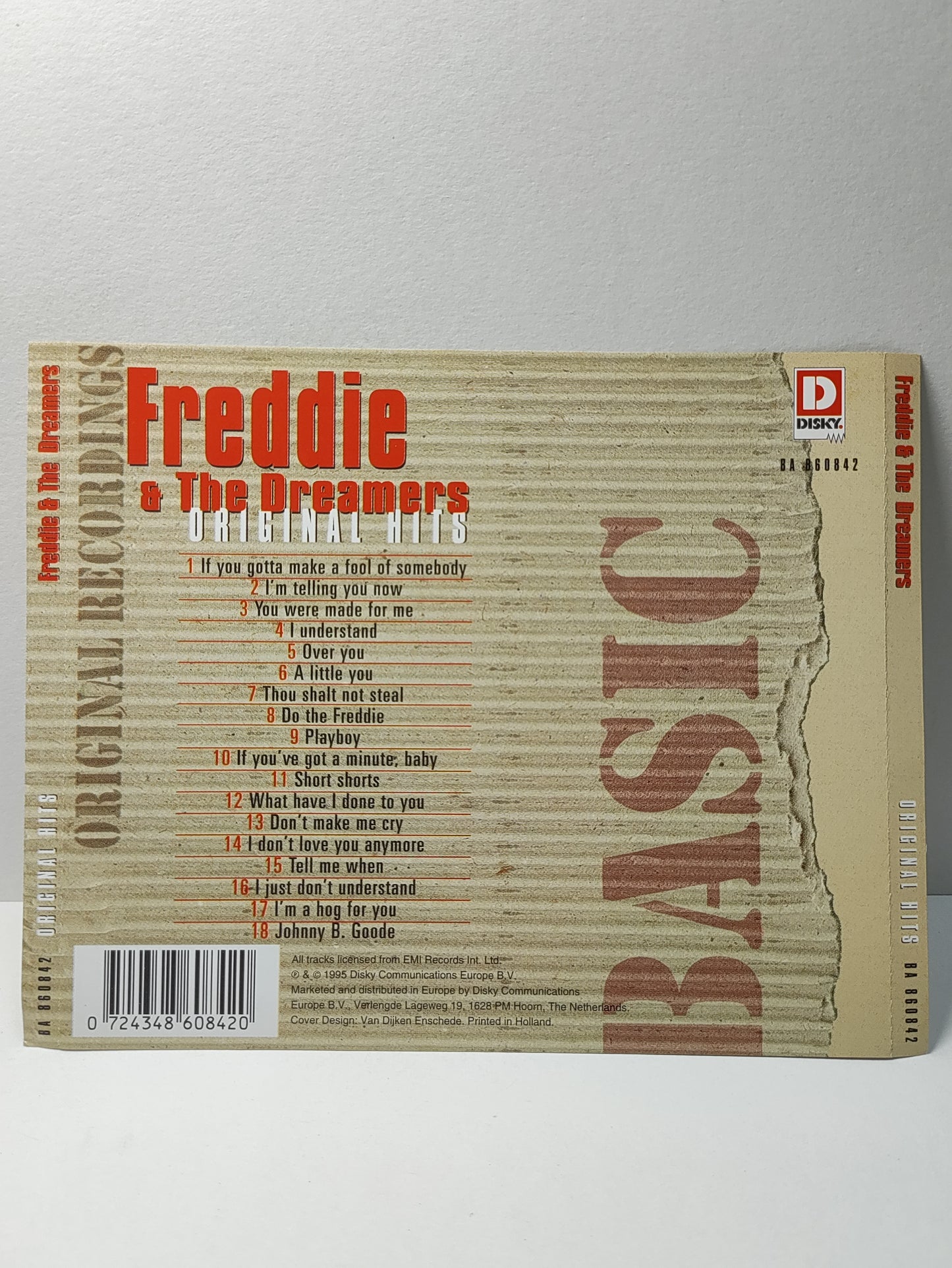 AMM25 FREDDIE & THE DREAMERS IF YOU GOTTA MAKE A FOOL OF SOMEBODY OVER YOU 1995 HOLLAND ENGLISH CD FCP221