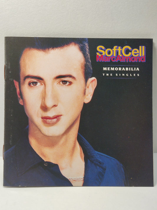 AMM25 SOFT CELL MARC ALMOND MEMORABILIA - THE SINGLES TAINTED LOVE SOUL INSIDE 1991 USA ENGLISH CD FCP223