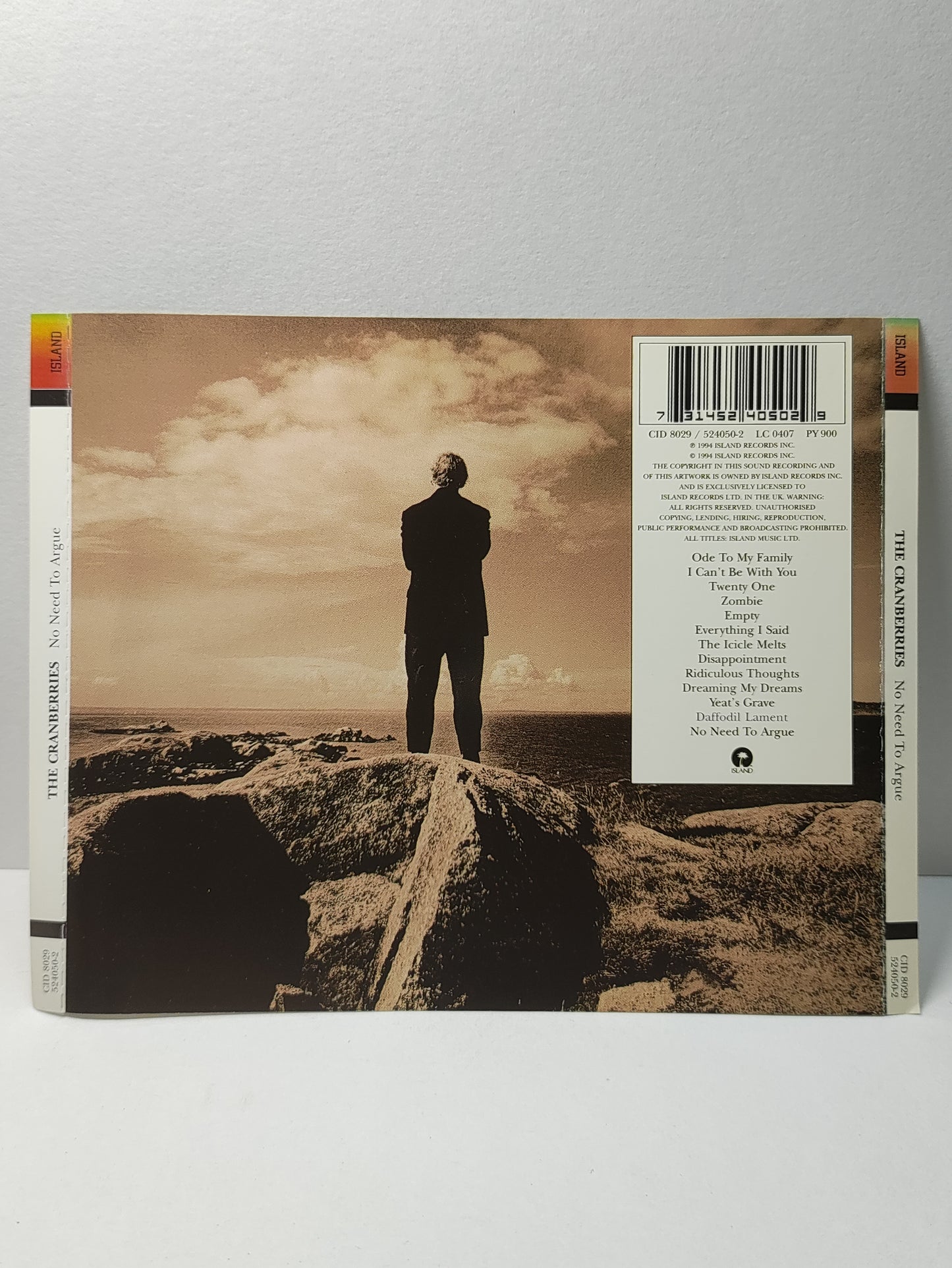 AMM25 THE CRANBERRIES ODE TO MY FAMILY I CAN’T BE WITH YOU ZOMBIE 1994 FRANCE ENGLISH CD FCP225