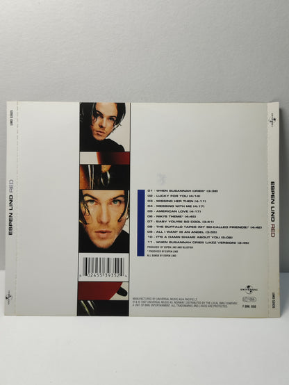 AMM25 ESPEN LIND RED WHEN SUSANNAH CRIES LUCKY FOR YOU 1997 ASIA ENGLISH CD FCP235