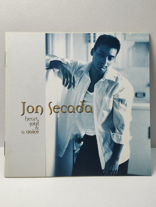AMM25 JON SECADA HEART SOUL & A VOICE WHIPPED TAKE ME IF YOU GO 1994 UK ENGLISH CD FCP238