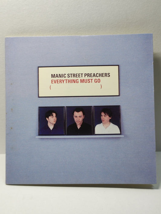 AMM25 MANIC STREET PREACHERS EVERYTHING MUST GO A DESIGN FOR LIFT 1996 UK ENGLISH CD FCP241