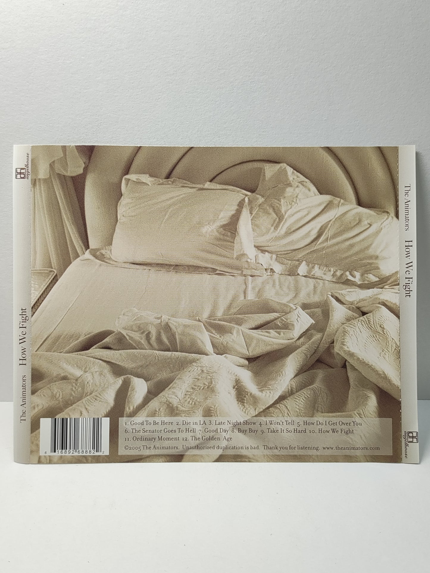 AMM25 THE ANIMATORS HOW WE FIGHT GOOD TO BE HERE LATE NIGHT SHOW 2005 USA ENGLISH CD FCP245