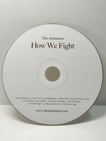 AMM25 THE ANIMATORS HOW WE FIGHT GOOD TO BE HERE LATE NIGHT SHOW 2005 USA ENGLISH CD FCP245