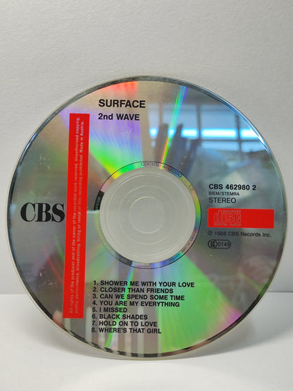 AMM25 SURFACE 2nd WAVE SHOWER ME WITH YOUR LOVE CAN WE SPEND SOME TIME 1988 AUSTRIA ENGLISH CD FCP255
