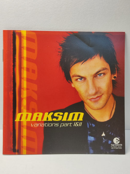 AMM25 MAKSIM VARIATIONS PART 1 & 2 CROATIAN PIANIST MAKSIM MRVICA MUSIC 2004 RARE SINGAPORE ENGLISH CD FCP257
