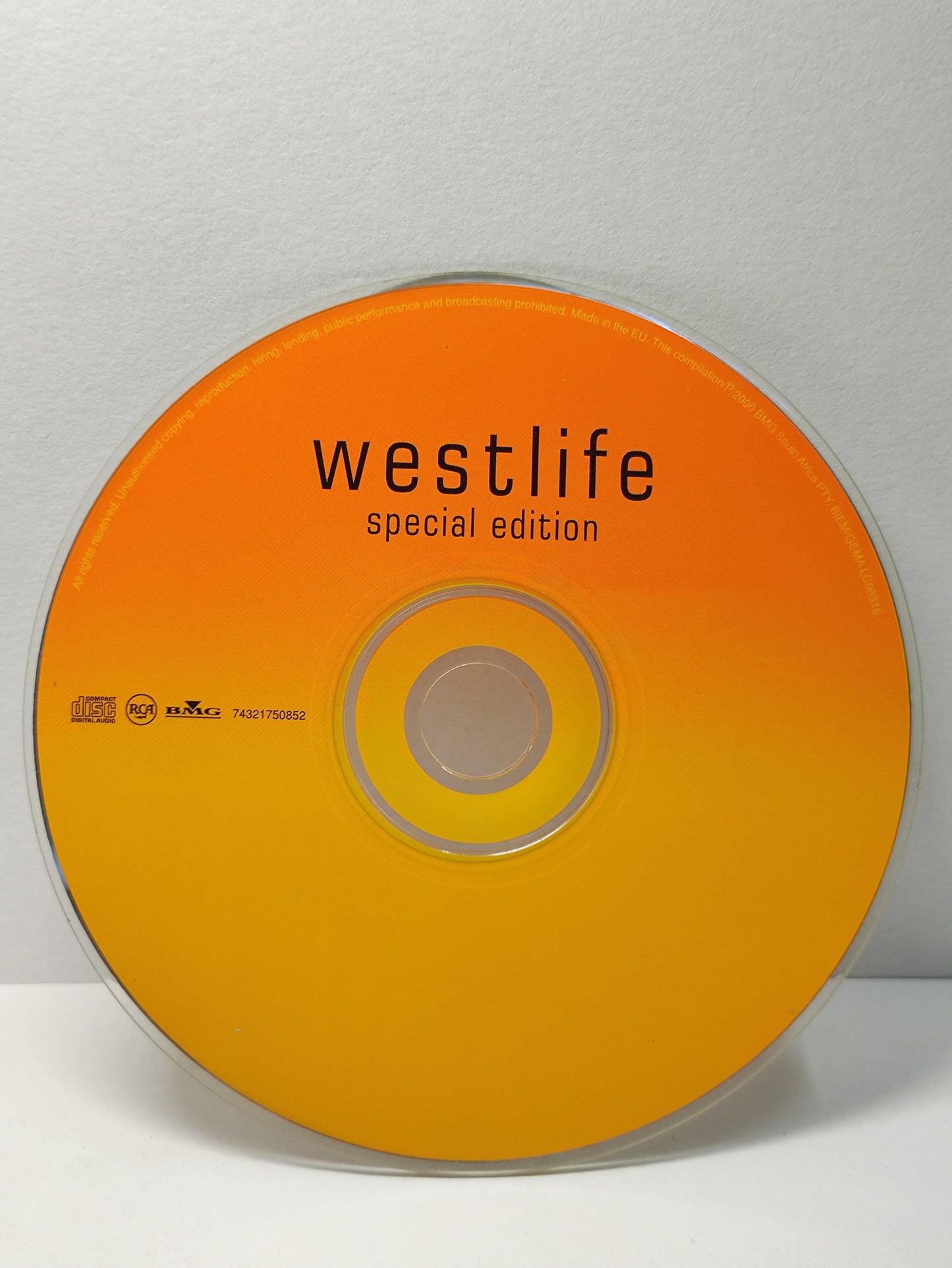 AMM25 WESTLIFE SPECIAL EDITION I HAVE A DREAM FLYING WITHOUT WINGS 2000 EU ENGLISH CD FCP258