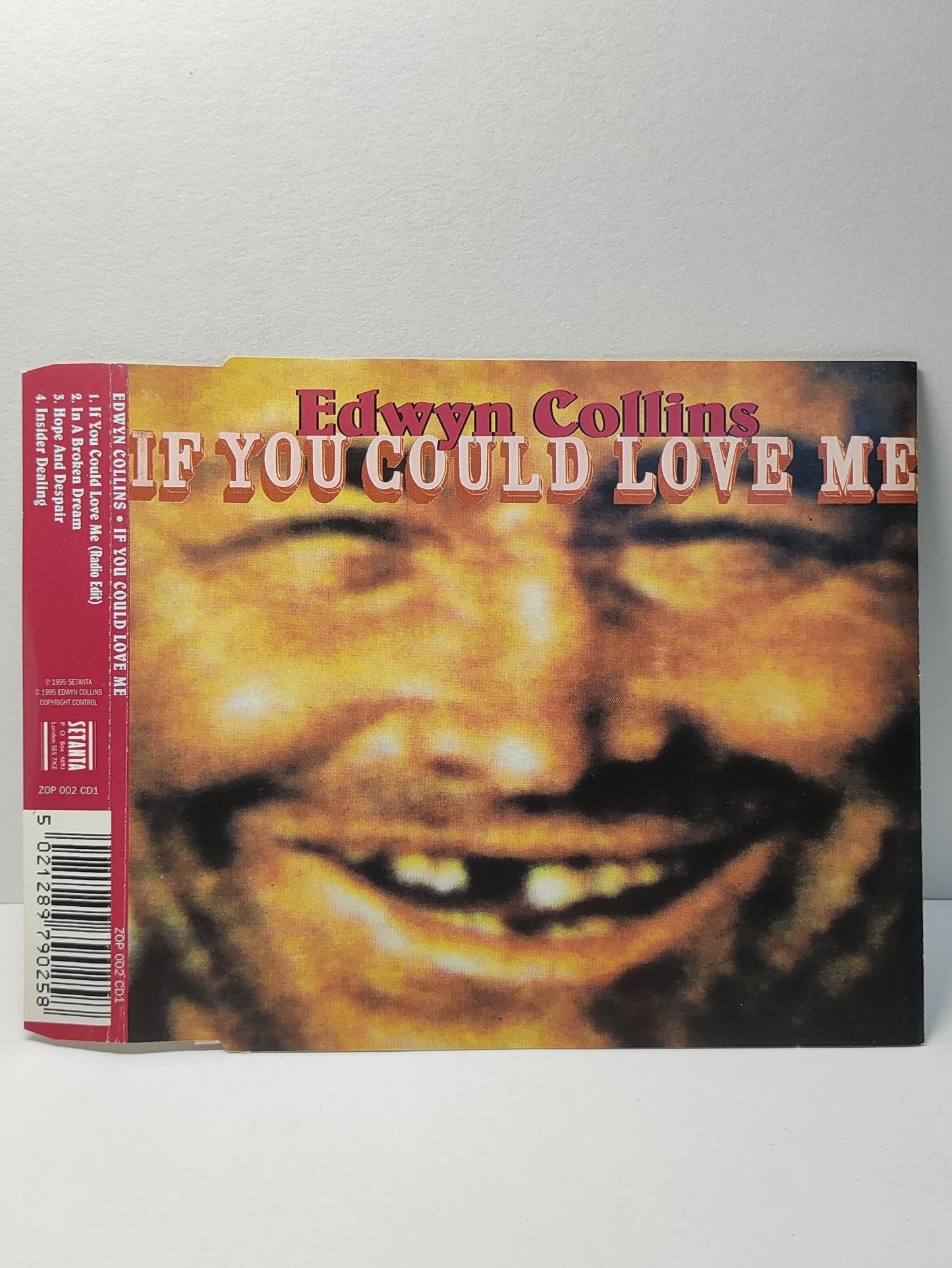 AMM25 EDWYN COLLINS IF YOU COULD LIVE ME IN A BROKEN DREAM 1995 USA ENGLISH CD FCP259