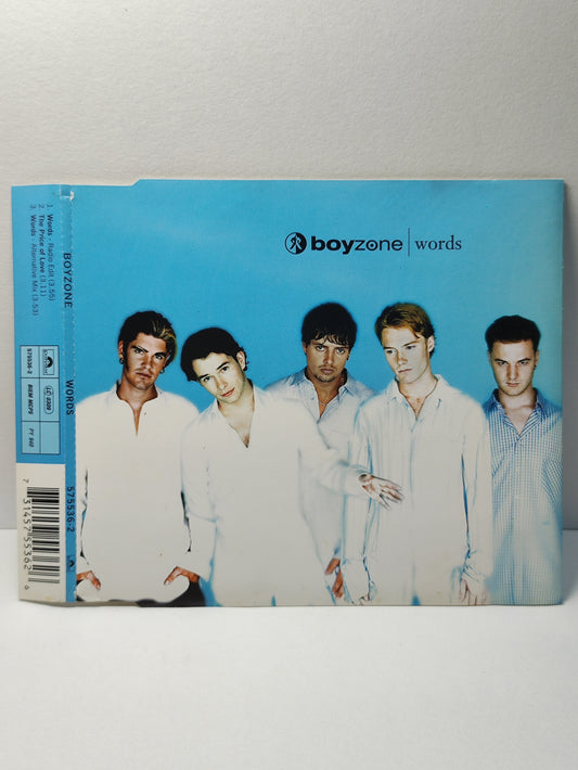 AMM25 BOYZONE WORDS THE PRICE OF LOVE 1996 IRELAND ENGLISH CD FCP260