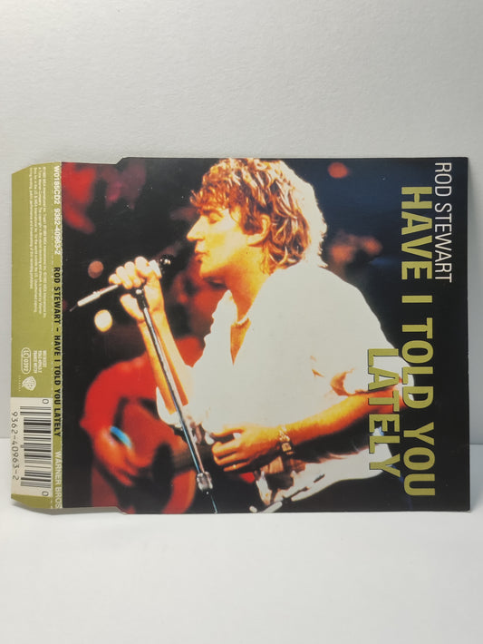 AMM25 ROD STEWART HAVE I TOLD YOU LATELY LOVE WARS ONE NIGHT 1993 GERMANY ENGLISH CD FCP261