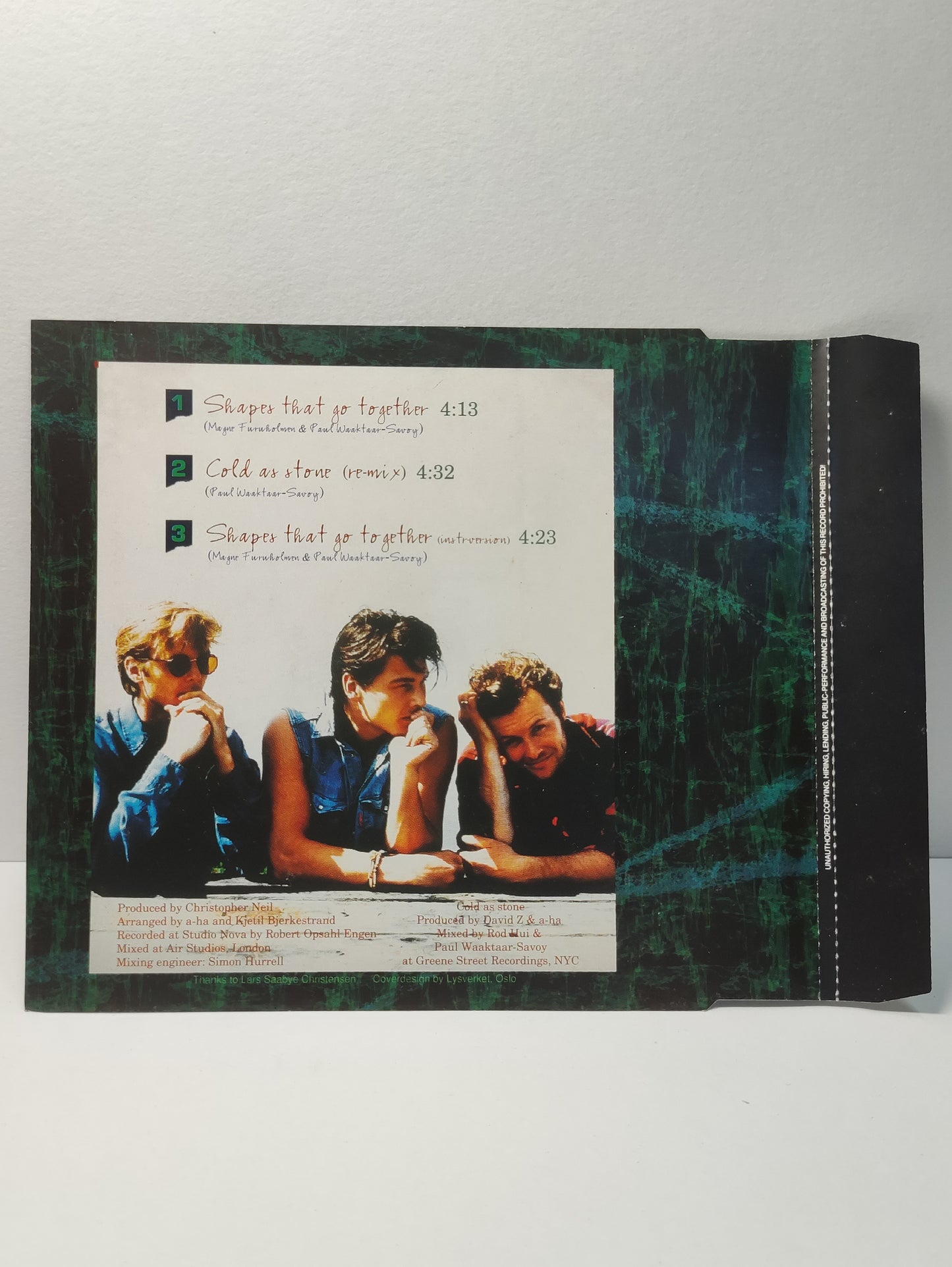 AMM25 A-HA SHAPES THAT GO TOGETHER 1994 GERMANY ENGLISH CD FCP265