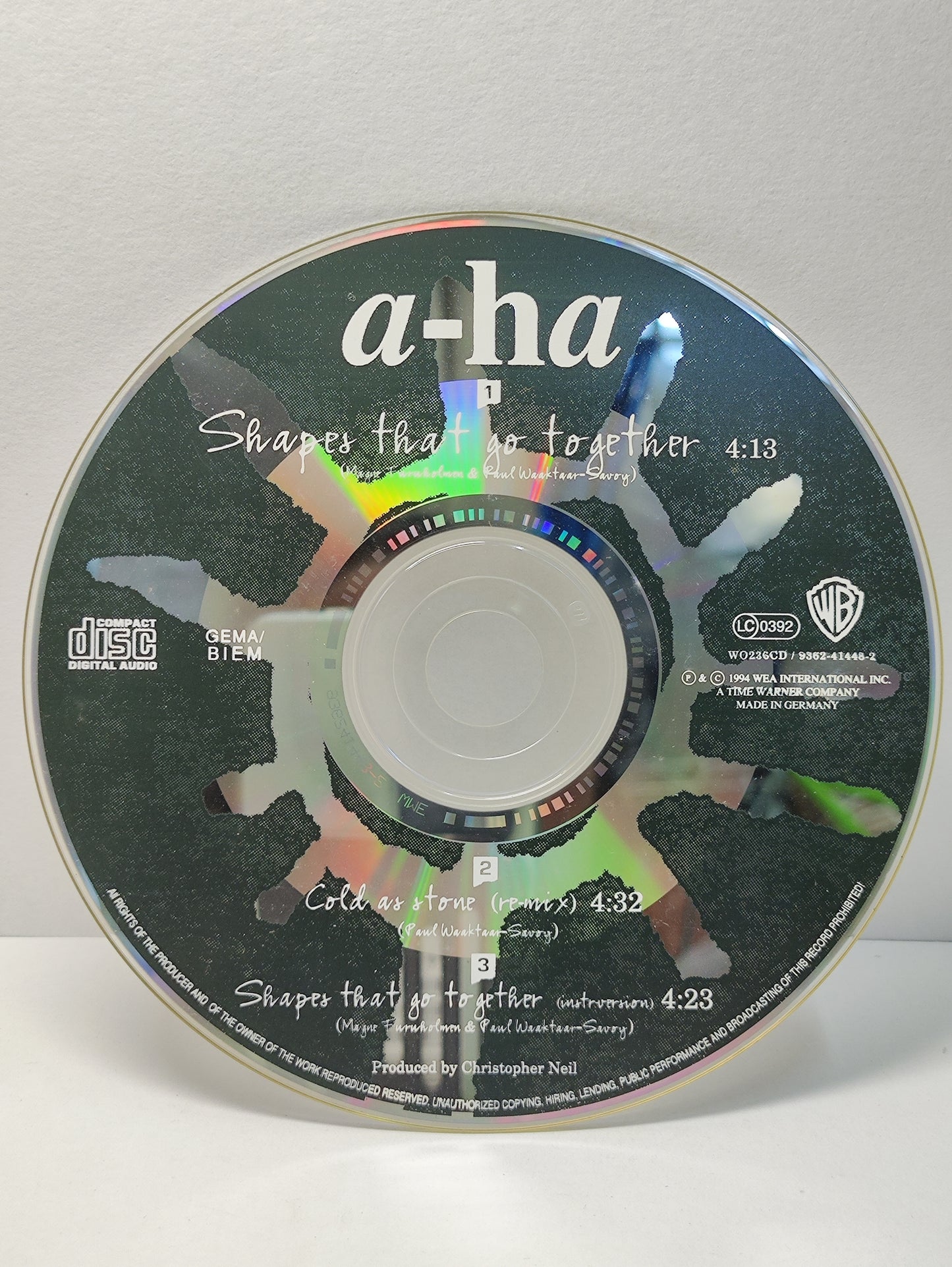 AMM25 A-HA SHAPES THAT GO TOGETHER 1994 GERMANY ENGLISH CD FCP265