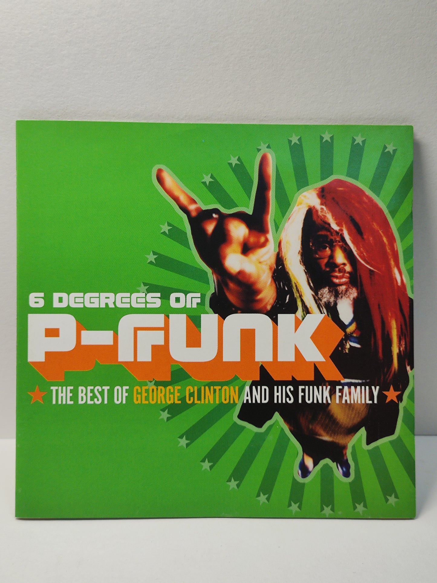 AMM25 THE BEST OF GEORGE CLINTON AND HIS FUNK FAMILY 6 DEGREES OF P-FUNK 2003 USA ENGLISH CD FCP266