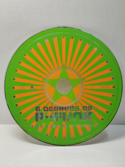 AMM25 THE BEST OF GEORGE CLINTON AND HIS FUNK FAMILY 6 DEGREES OF P-FUNK 2003 USA ENGLISH CD FCP266