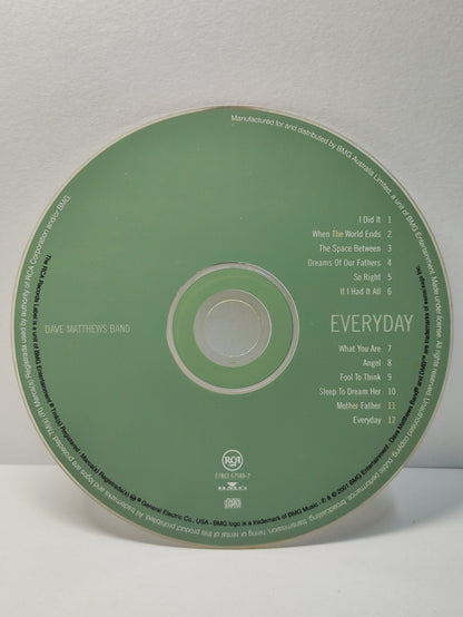AMM25 DAVE MATTHEWS BAND EVERYDAY I DID IT WHEN THE WORLD ENDS 2001 AUSTRALIA ENGLISH CD FCP267