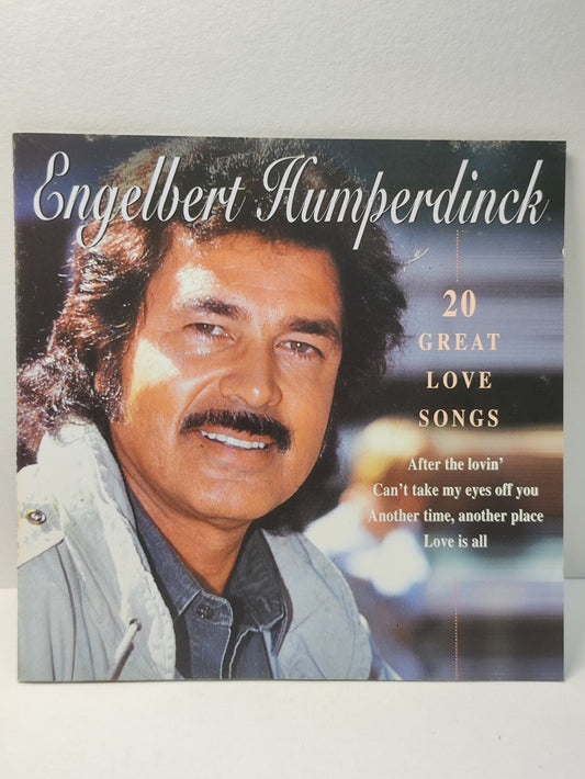 AMM25 ENGELBERT HUMPERDINCK 20 GREAT LOVE SONGS CAN’T TAKE MY EYES OFF YOU 1996 EUROPE ENGLISH CD FCP270