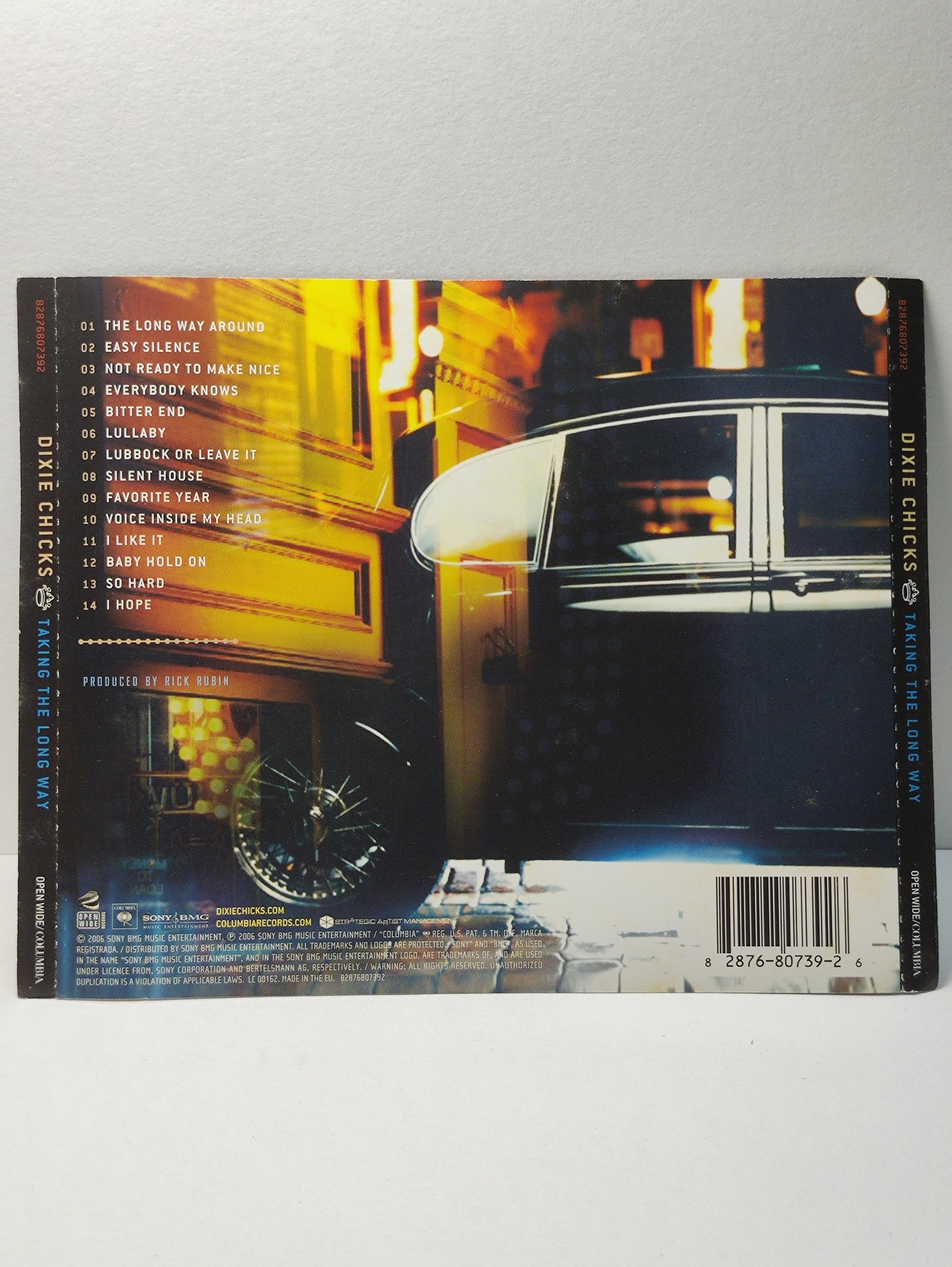 AMM25 DIXIE CHICKS TAKING THE LONG WAY EASY SILENCE BABY HOLD ON 2006 EU ENGLISH CD FCP273