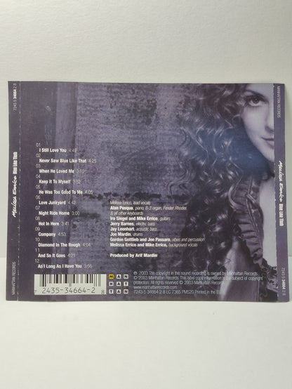 AMM25 MELISSA ERRICO BLUE LIKE THAT I STILL LOVE YOU KEEEP IT TO YOURSELF 2003 EU ENGLISH CD FCP274