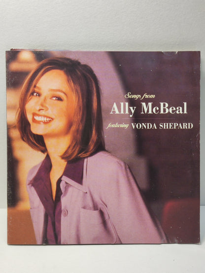 AMM25 VONDA SHEPARD SONGS FROM ALLY MCBEAL ASK THE LONELY WALK AWAY RENEE 1998 SONY ASIA ENGLISH CD FCP276