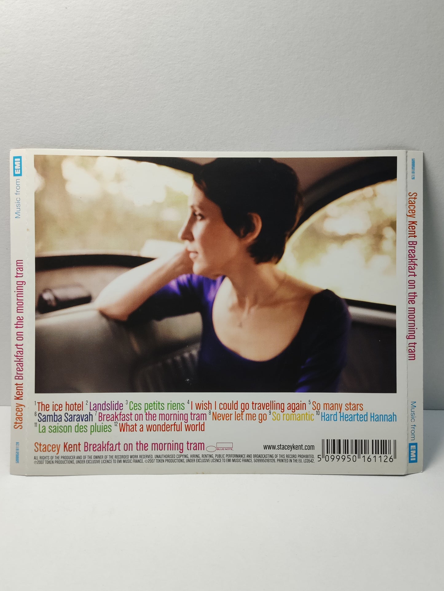 AMM25 STACEY KENT BREAKFAST ON THE MORNING TRAM 2007 FRANCE ENGLISH CD FCP277