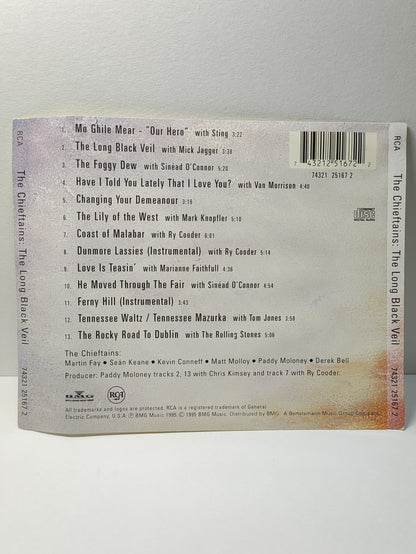 AMM25 THE CHIEFTAINS: THE LONG BLACK VEIL HAVE I TOLD YOU LATELY THAT I LOVE YOU? 1995 USA ENGLISH CD FCP278