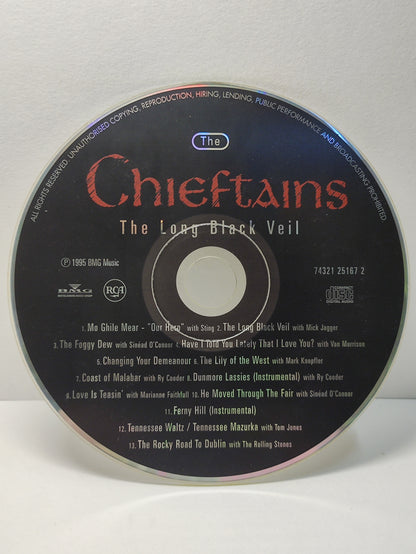 AMM25 THE CHIEFTAINS: THE LONG BLACK VEIL HAVE I TOLD YOU LATELY THAT I LOVE YOU? 1995 USA ENGLISH CD FCP278