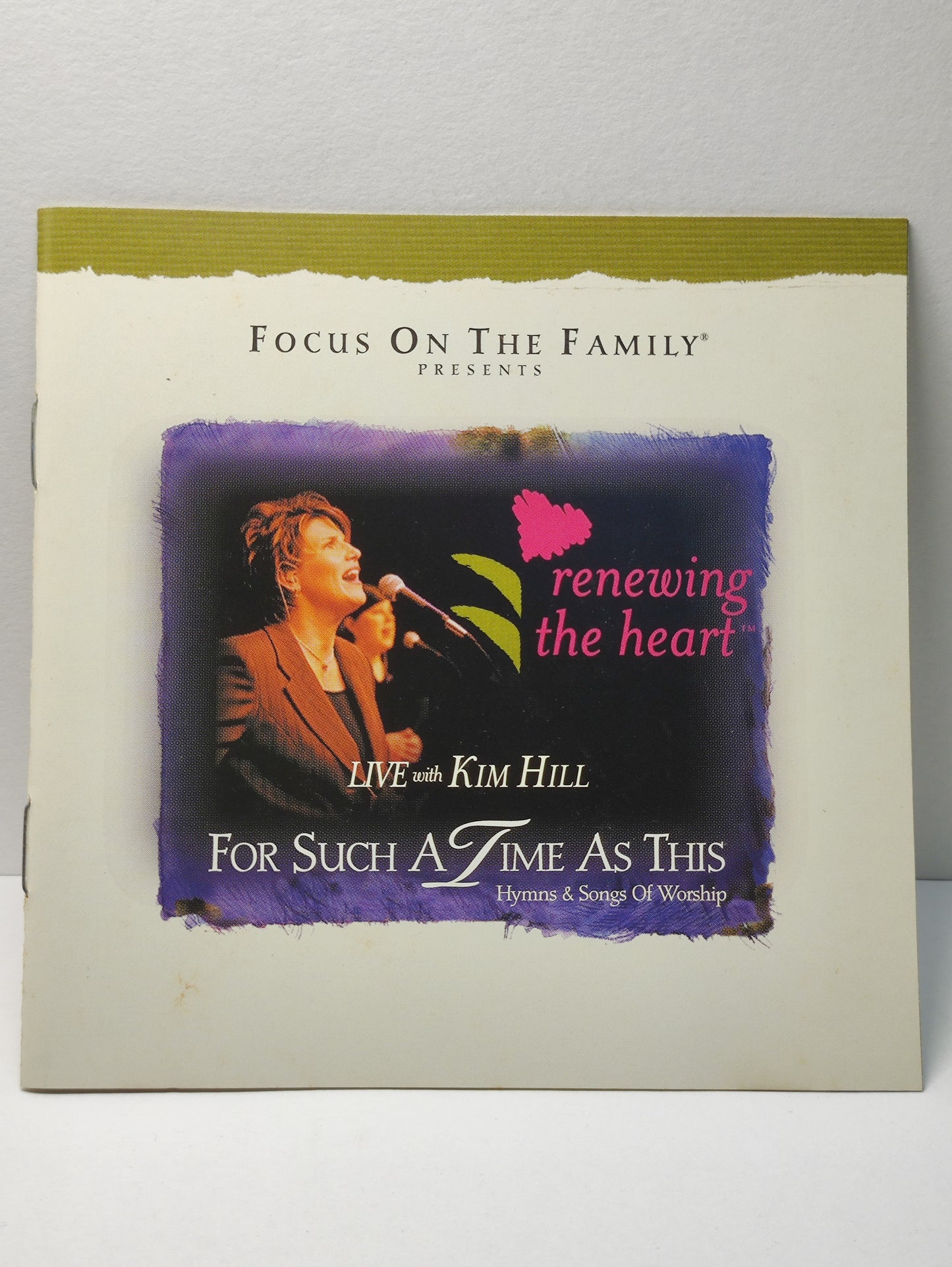 AMM25 LIVE WITH KIM HILL FOR SUCH A TIME AS THIS Hymns & Songs Of Worship 1999 USA ENGLISH CD FCP279