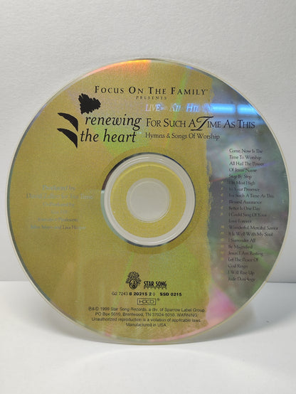 AMM25 LIVE WITH KIM HILL FOR SUCH A TIME AS THIS Hymns & Songs Of Worship 1999 USA ENGLISH CD FCP279