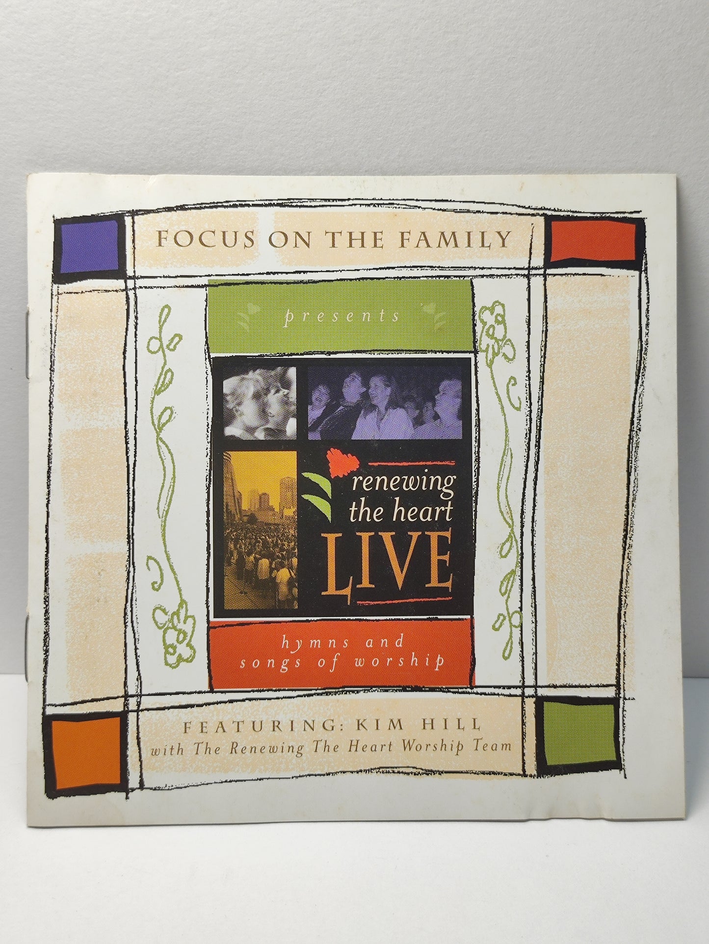 AMM25 LIVE WITH KIM HILL RENEWING THE HEART WORSHIP SONGS 1999 USA ENGLISH CD FCP280