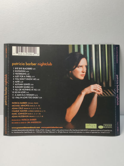 AMM25 PATRICIA BARBER NIGHTCLUB INVITATION YEASTERDAYS SO IN LOVE 2000 USA ENGLISH CD FCP281