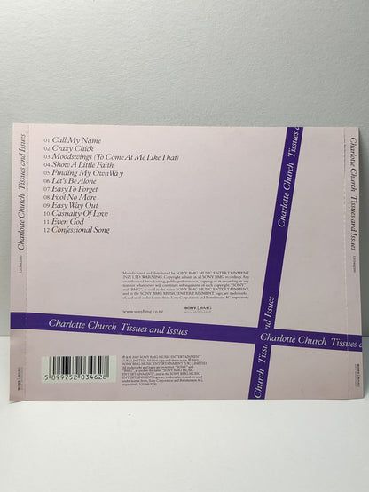 AMM25 CHARLOTTE CHURCH TISSUES AND ISSUES CALL MY NAME CRAZY CHICK 2005 UK ENGLISH CD FCP285