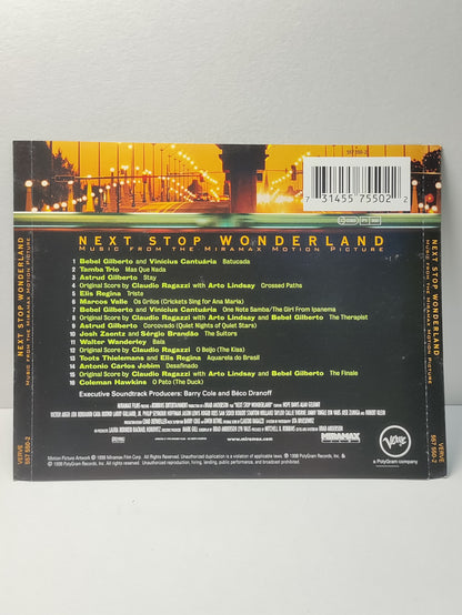 AMM25 NEXT STOP WONDERLAND MUSIC FROM THE MOTION PICTURE 1998 USA ENGLISH CD FCP289