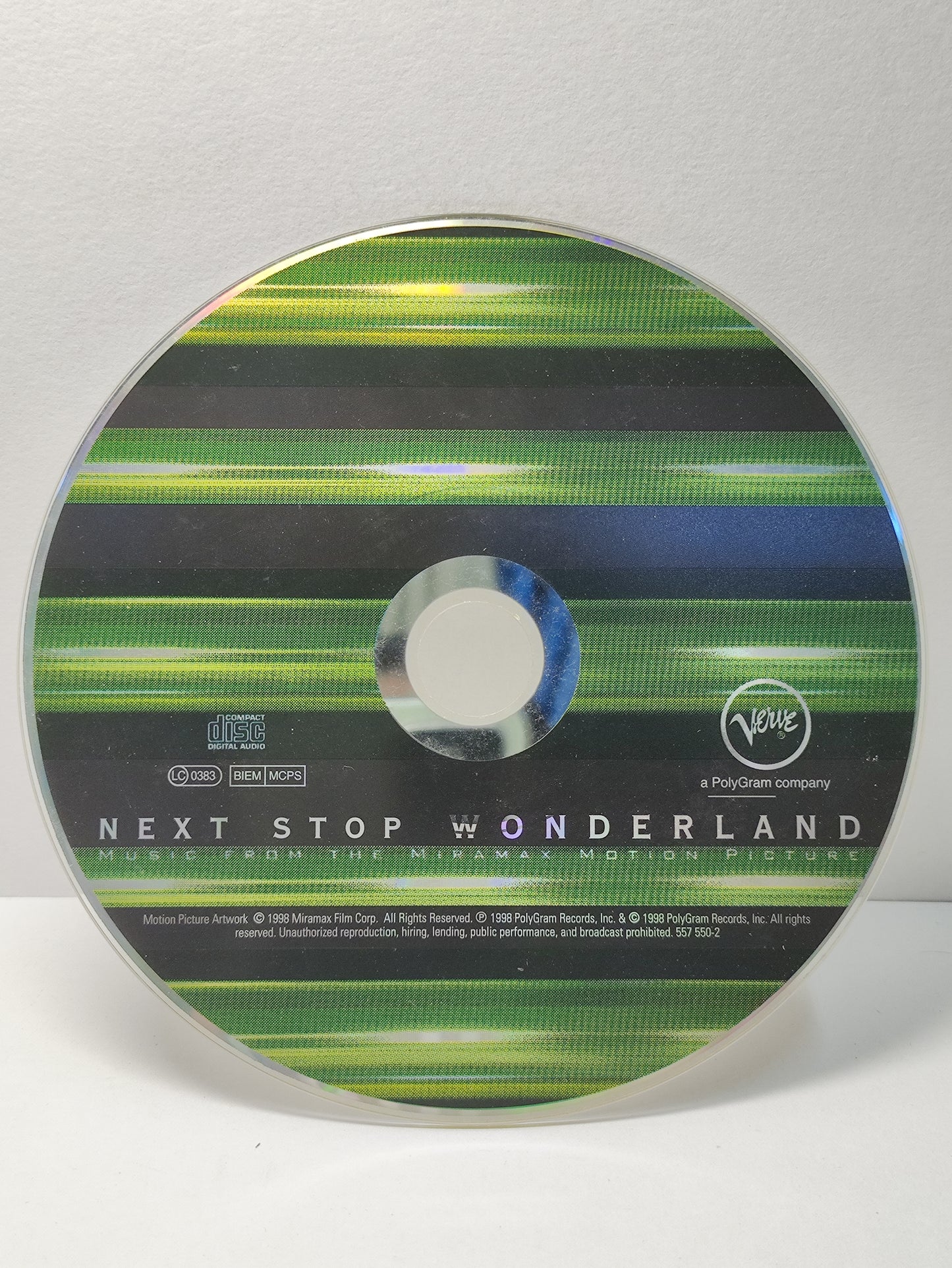 AMM25 NEXT STOP WONDERLAND MUSIC FROM THE MOTION PICTURE 1998 USA ENGLISH CD FCP289