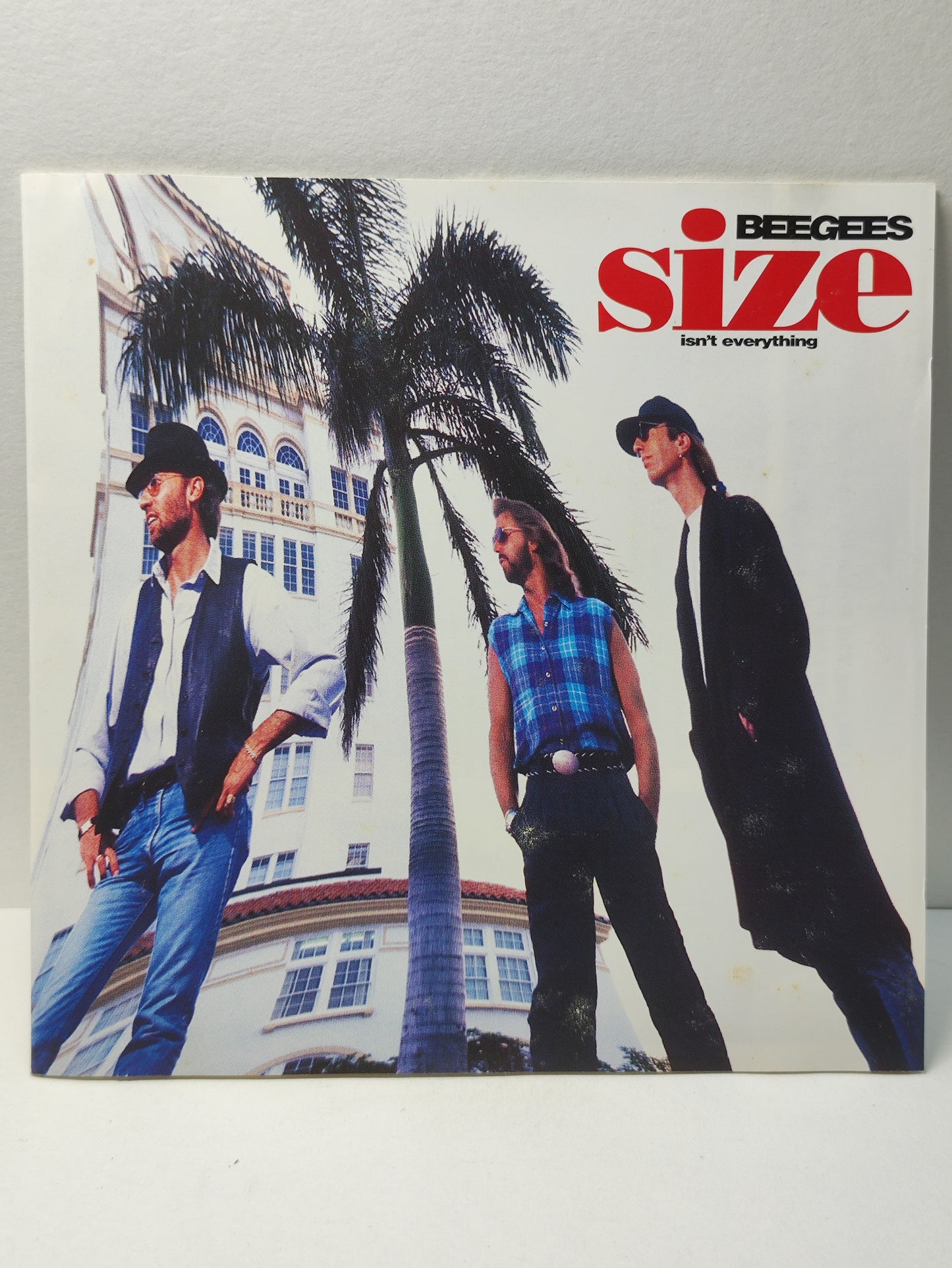 AMM25 BEE GEES SIZE ISN’T EVERYTHING FOR WHO THE BELL TOLLS 1993 POLYDOR UK ENGLISH CD FCP296
