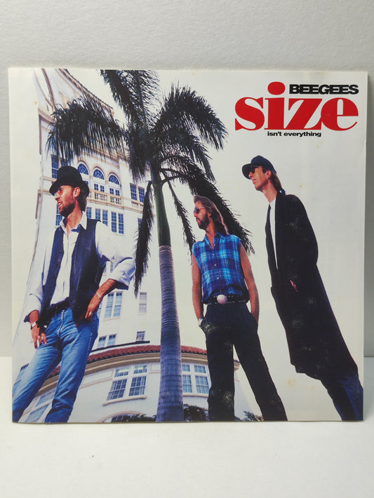 AMM25 BEE GEES SIZE ISN’T EVERTHING FOR WHO THE BELL TOLLS 1993 POLYDOR UK ENGLISH CD FCP296