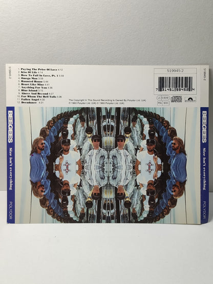 AMM25 BEE GEES SIZE ISN’T EVERYTHING FOR WHO THE BELL TOLLS 1993 POLYDOR UK ENGLISH CD FCP296