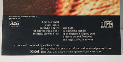 AMM25 COCTEAU TWINS BLUE BELL KNOLL CAROLYN’S FINGERS CICO BUFF 1988 USA  ENGLISH CD FCP298