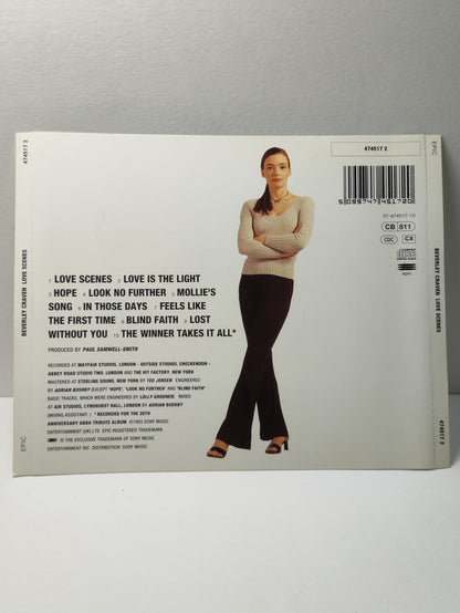 AMM25 BEVERLEY CRAVEN LOVE SCENES LOVE IS THE LIGHT LOOK NO FURTHER 1993 UK ENGLISH CD FCP300