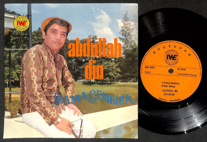 AMM18 Singapore Abdullah Din 1970 & Mega Rare The Jokes Malay Boys Band 7" MEP509